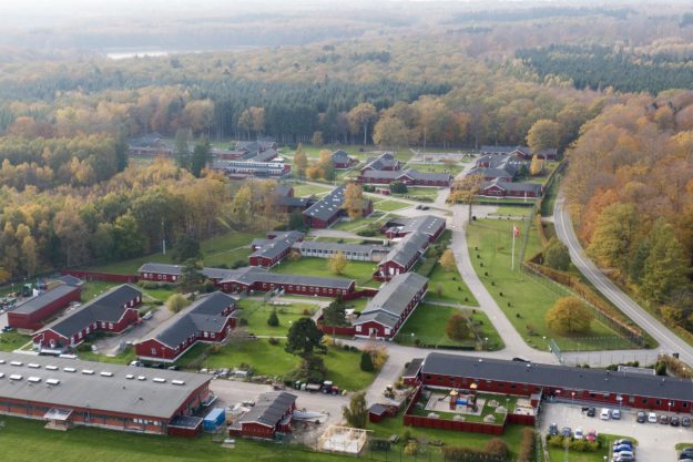 Luftfoto af Horserød Fængsel